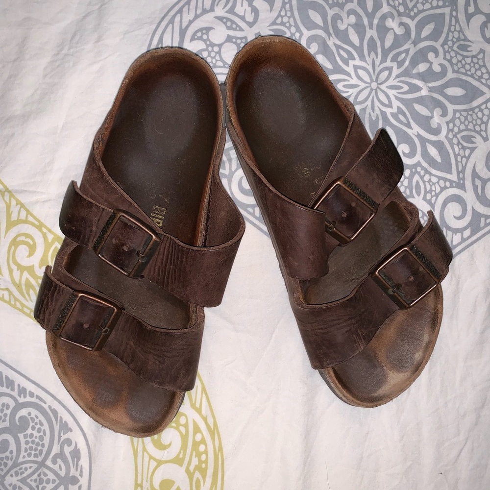 Birkenstock’s Arizona Havana Brown 37